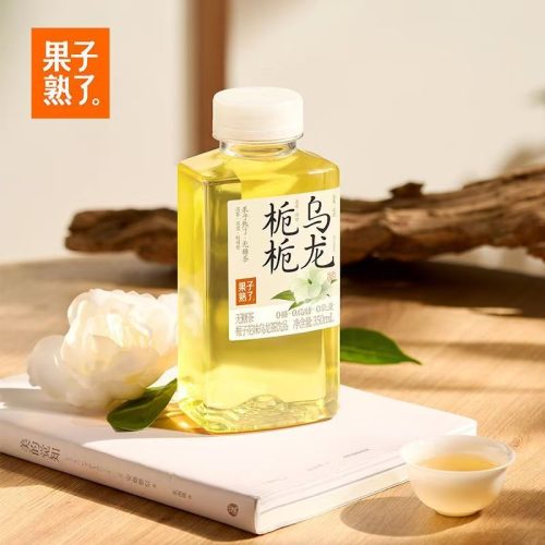 果子熟了无糖茶(金桂乌龙、栀栀乌龙二选一)350ml*12瓶*1箱
